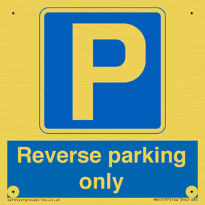 Reverse parking only